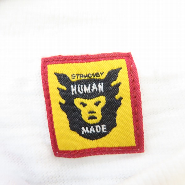 実際に弊社で買取させて頂いたHUMAN MADE×KAWS/ヒューマンメイド×カウズ 21SS T-SHIRT XX22TE003 XLの画像 2枚目