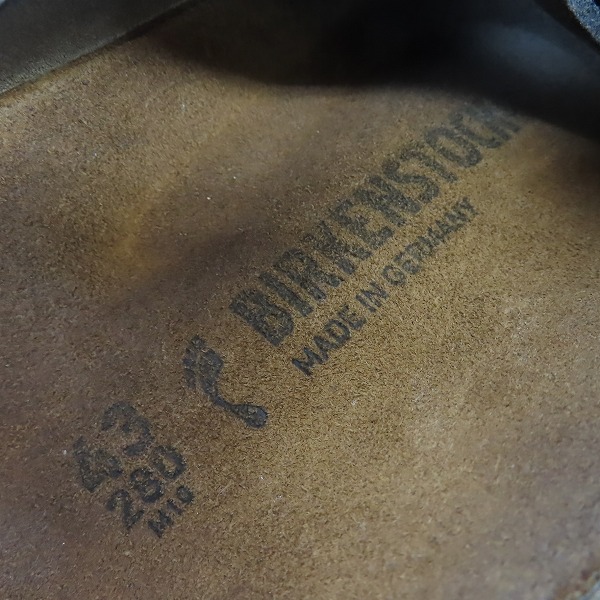 実際に弊社で買取させて頂いたBIRKENSTOCK/ビルケンシュトック  スエード サンダル/28の画像 5枚目