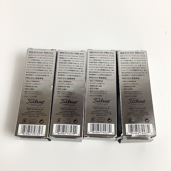 実際に弊社で買取させて頂いた【未使用】Titleist/タイトリスト PRO V1x ゴルフボール 1ダースの画像 3枚目