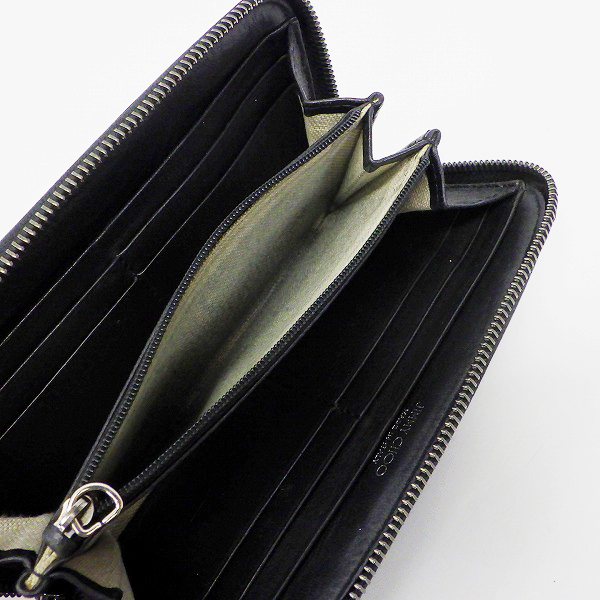 実際に弊社で買取させて頂いたJIMMY CHOO/ジミーチュウ ラウンドファスナー 長財布/ウォレットの画像 3枚目
