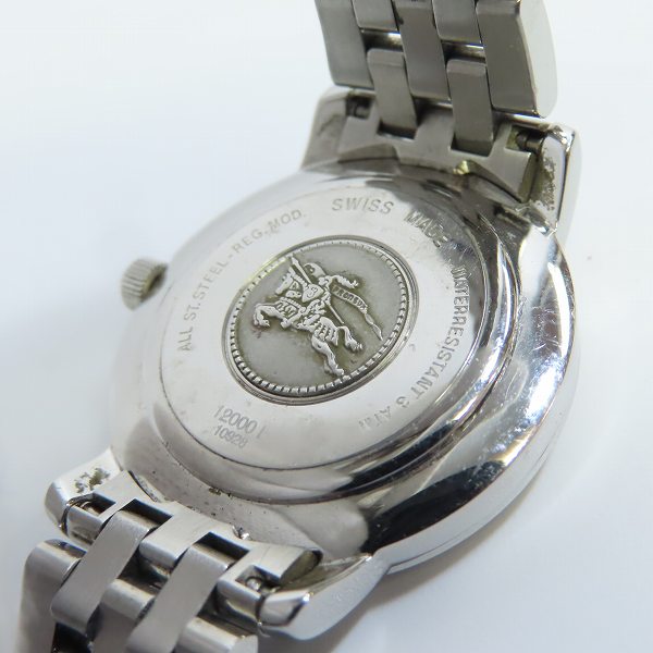 実際に弊社で買取させて頂いたBurberry’s/バーバリーズ ローマン QZ 12000 L【動作未確認】の画像 4枚目