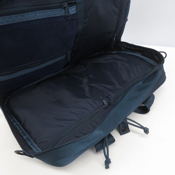 実際に弊社で買取させて頂いた【未使用】BRIEFING/ブリーフィング A4 3WAY LINER MW ビジネスバッグ/リュックサック ネイビー BRA193Y21の画像 3枚目
