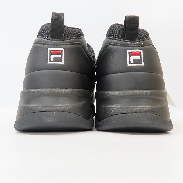 実際に弊社で買取させて頂いたFILA/フィラ FILARAY/フィラレイ 厚底 スニーカー FS1SIA1241X-BLK/27の画像 1枚目
