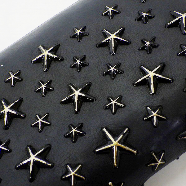 実際に弊社で買取させて頂いたJIMMY CHOO/ジミーチュウ ラウンドファスナー 長財布/ウォレットの画像 7枚目