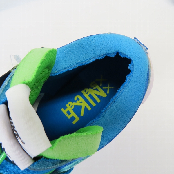 実際に弊社で買取させて頂いた【未使用】KAWS×sacai×NIKE/カウズ×サカイ×ナイキ Blazer Low DM7901-400/26の画像 4枚目