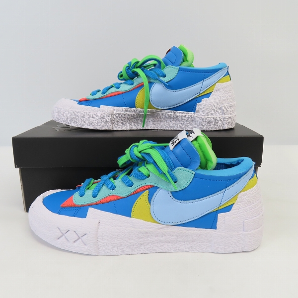 実際に弊社で買取させて頂いた【未使用】KAWS×sacai×NIKE/カウズ×サカイ×ナイキ Blazer Low DM7901-400/26の画像 3枚目