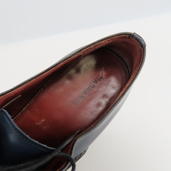 実際に弊社で買取させて頂いたMAGNANNI/マグナーニ ホールカット ドレスシューズ 15440/43の画像 4枚目