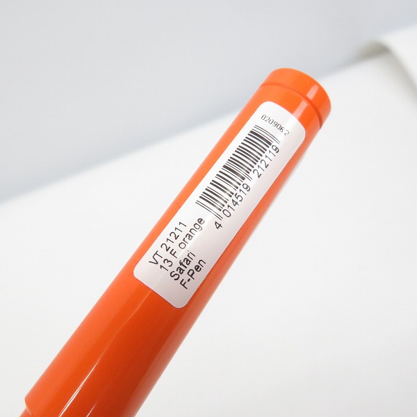 実際に弊社で買取させて頂いたLAMY/ラミー safari サファリ 万年筆 ボールペン オレンジ 2点セットの画像 6枚目