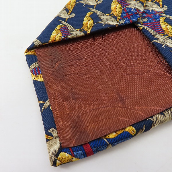 実際に弊社で買取させて頂いたジャンニヴェルサーチ/クリスチャンディオール/エルメネジルドゼニア ネクタイ 3点セットの画像 5枚目