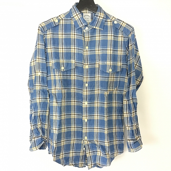 実際に弊社で買取させて頂いた【おまとめ品】BROOKS BROTHERS/ブルックスブラザーズ ストライプ柄 等 シャツの画像 3枚目