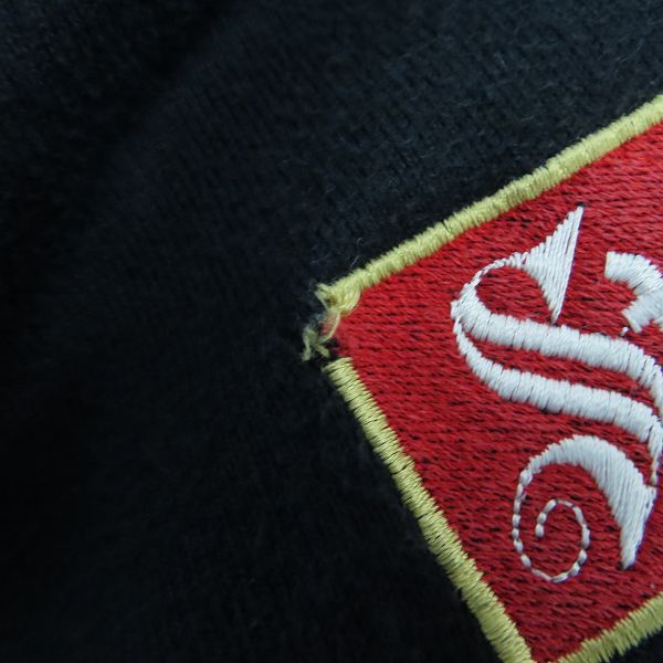 実際に弊社で買取させて頂いたCANTERBURY OF NEWZEALAND/カンタベリー オブ ニュージーランド ALL BLACKS/オールブラックス  長袖 ラガーシャツ /XLの画像 6枚目