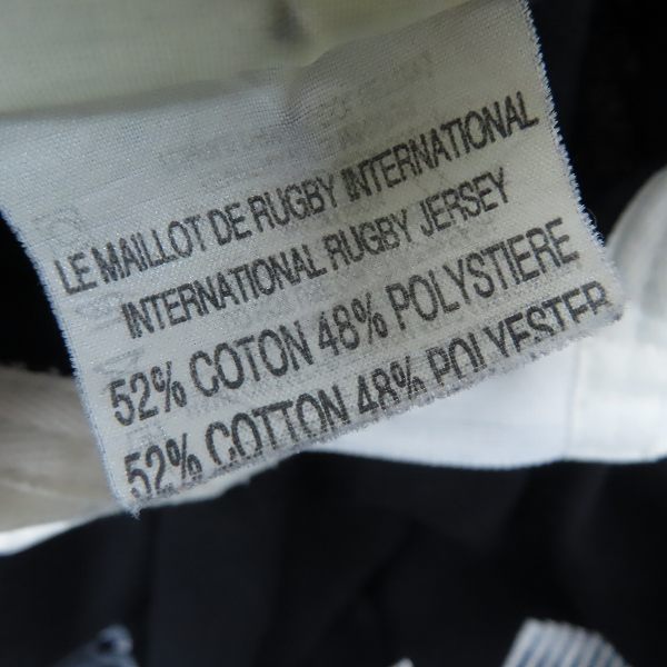 実際に弊社で買取させて頂いたCANTERBURY OF NEWZEALAND/カンタベリー オブ ニュージーランド ALL BLACKS/オールブラックス 長袖 ラガーシャツ /42の画像 3枚目
