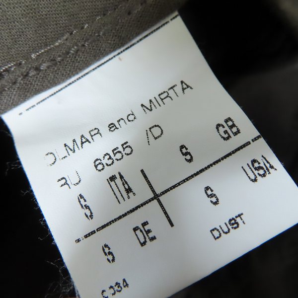 実際に弊社で買取させて頂いたRICK OWENS×OLMAR and MIRTA /リックオウエンス×オルマーアンドマリータ ワークパンツ 6355/D /Sの画像 3枚目