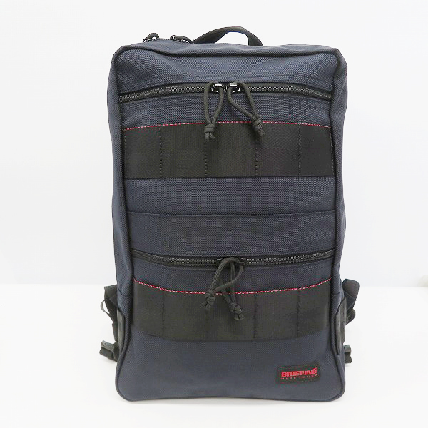 実際に弊社で買取させて頂いた【未使用】BRIEFING/ブリーフィング SQ PACK SL/スクウェアバックパック/リュックサック ネイビー BRA221P01