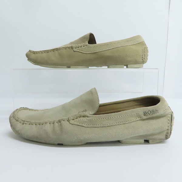 実際に弊社で買取させて頂いたHUGO BOSS/ヒューゴボス スウェードローファー/シューズ/50222141/UK6の画像 3枚目