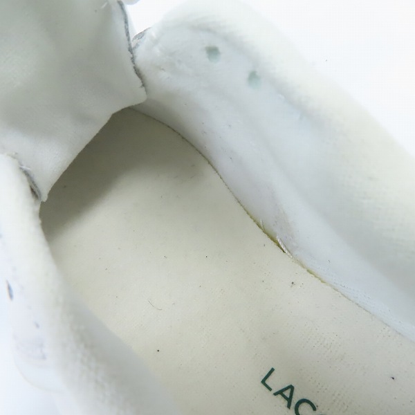 実際に弊社で買取させて頂いたLACOSTE/ラコステ シューズ L001 0321/UK4の画像 6枚目