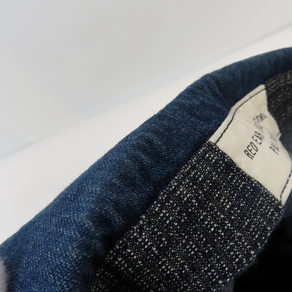 実際に弊社で買取させて頂いたPaul Smith/ポールスミス RED EAR/レッドイヤー 16AW INDIGO DENIM BALCOLLAR COAT/Mの画像 7枚目
