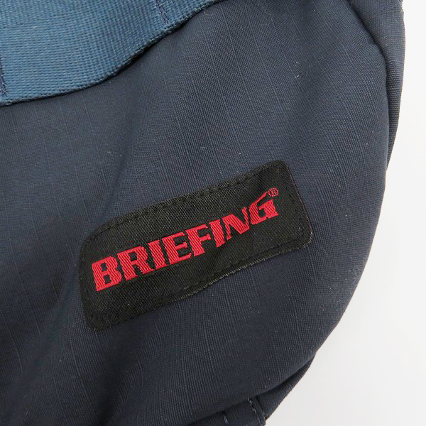 実際に弊社で買取させて頂いた【未使用】BRIEFING/ブリーフィング A4 3WAY LINER MW ビジネスバッグ/リュックサック ネイビー BRA193Y21の画像 4枚目
