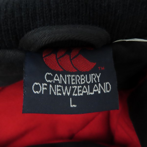 実際に弊社で買取させて頂いたCANTERBURY OF NEWZEALAND/カンタベリー オブ ニュージーランド ALL BLACKS/オールブラックス ジャケット/ブルゾン /Lの画像 2枚目