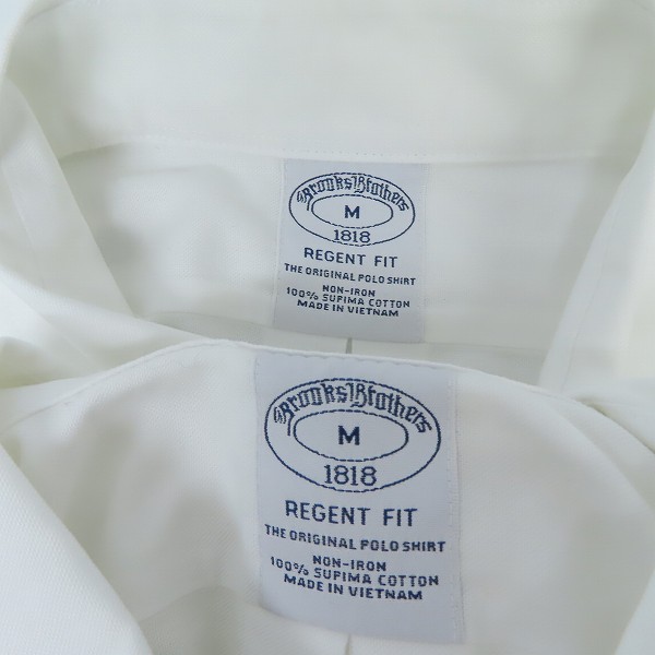 実際に弊社で買取させて頂いたBROOKS BROTHERS/ブルックスブラザーズ 半袖 ボタンダウンシャツ 2点セットの画像 2枚目