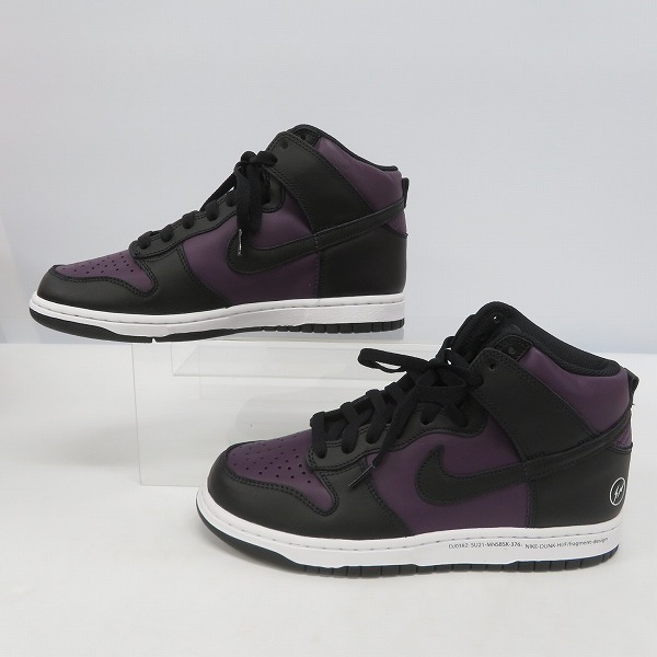 実際に弊社で買取させて頂いたNIKE×FRAGMENT DESIGN/ナイキ×フラグメントデザイン DUNK HI/F ダンクハイ 北京 DJ0382-600 /26の画像 3枚目