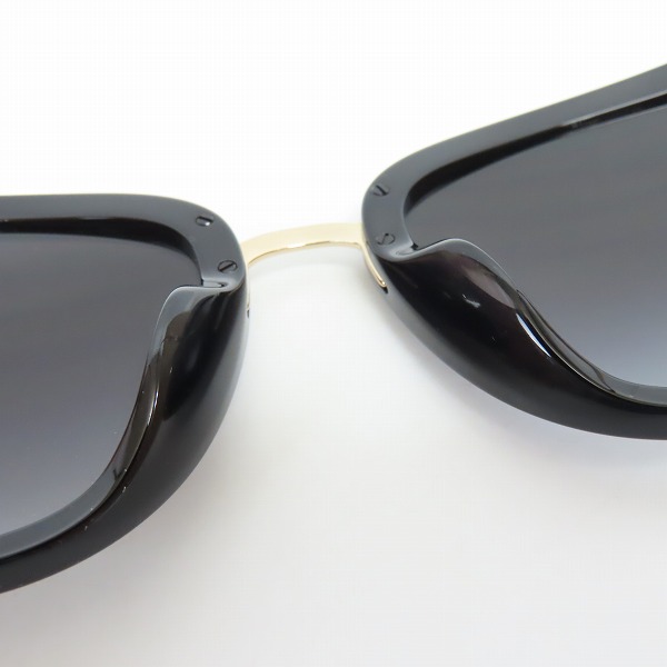 実際に弊社で買取させて頂いたBVLGARI/ブルガリ ディーヴァ ドリーム キャッツアイ グラデーション サングラス/アイウェア 8193-B-Fの画像 4枚目