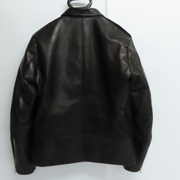 実際に弊社で買取させて頂いたACANTHUS/アカンサス レザー ライダースジャケット L2005SP Lの画像 1枚目