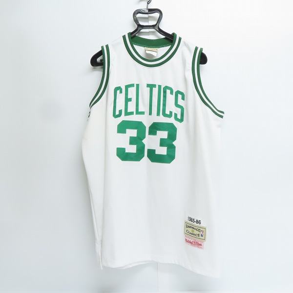 実際に弊社で買取させて頂いたMITCHELL&NESS/ミッチェル&ネス Hardwood Classics/ハードウッドクラシックス ユニフォーム CELTICS 33/XXLの画像 0枚目