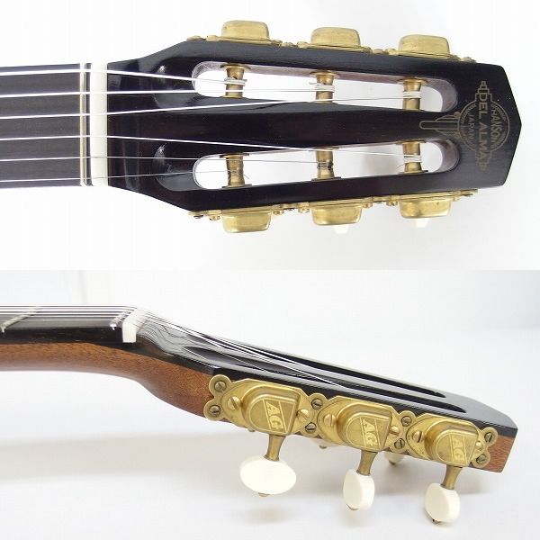 実際に弊社で買取させて頂いた★DEL ALMA Signature Selmer Style シングルカッタウェイ アコースティックギター/アコギ 2022年製 ギグケース付の画像 2枚目