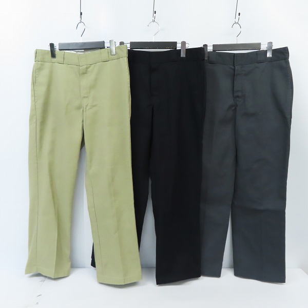 実際に弊社で買取させて頂いたDickies/ディッキーズ チノパンツ/ワークパンツ W33L30 3点セット