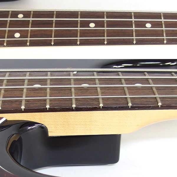 実際に弊社で買取させて頂いた★Bacchus/バッカス BJB-600/R BLK ジャズベースType 4弦エレキベース ソフトケース付 の画像 4枚目