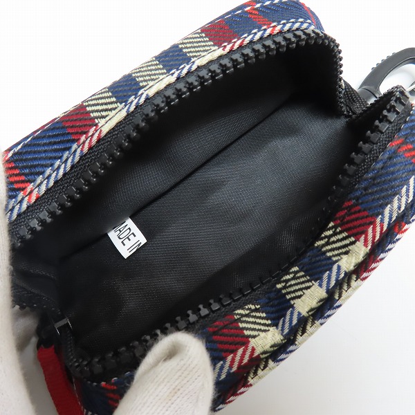 実際に弊社で買取させて頂いたTitleist/タイトリスト ゴルフ チェック柄 ラウンドトートバッグ ボールケース付き AJMT62-NVの画像 7枚目