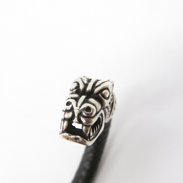 実際に弊社で買取させて頂いた【ギャラ付】LEATHERS & TREASURES/レザーズアンドトレジャーズ ラージケルティックタイガーブレスレットの画像 7枚目