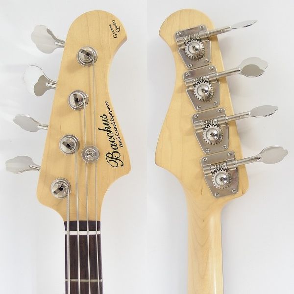 実際に弊社で買取させて頂いた★Bacchus/バッカス BJB-600/R BLK ジャズベースType 4弦エレキベース ソフトケース付 の画像 3枚目