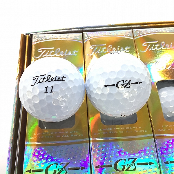 実際に弊社で買取させて頂いた【未使用】Titleist/タイトリスト GRANZ/グランゼ ゴルフボール 1ダースの画像 1枚目