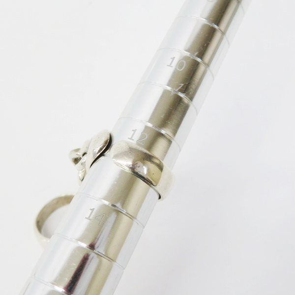 実際に弊社で買取させて頂いたMARS/マーズ 2連チェーン シルバーリングの画像 7枚目