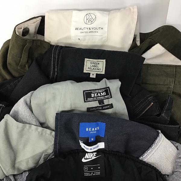 実際に弊社で買取させて頂いた【おまとめ品】UNITED ARROWS/ユナイテッドアローズ BEAMS/ビームス他 ワークパンツ/スウェットパンツ 他の画像 1枚目