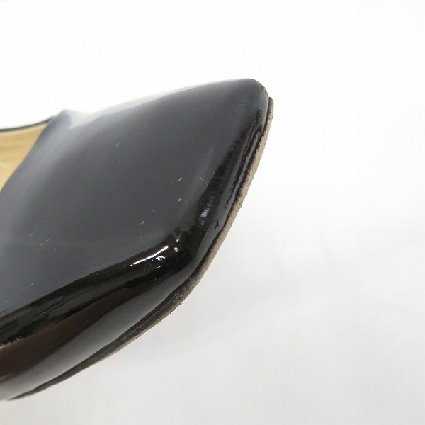 実際に弊社で買取させて頂いたJIMMY CHOO/ジミーチュウ DIANNE チャンキーヒール スクエアトゥ パンプス/36.5の画像 6枚目