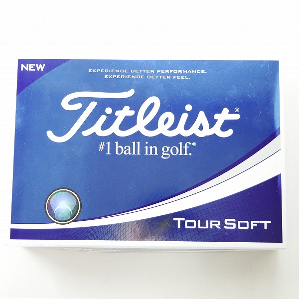 実際に弊社で買取させて頂いた【未使用】Titleist/タイトリスト TOUR SOFT ゴルフボール 1ダース の画像 2枚目