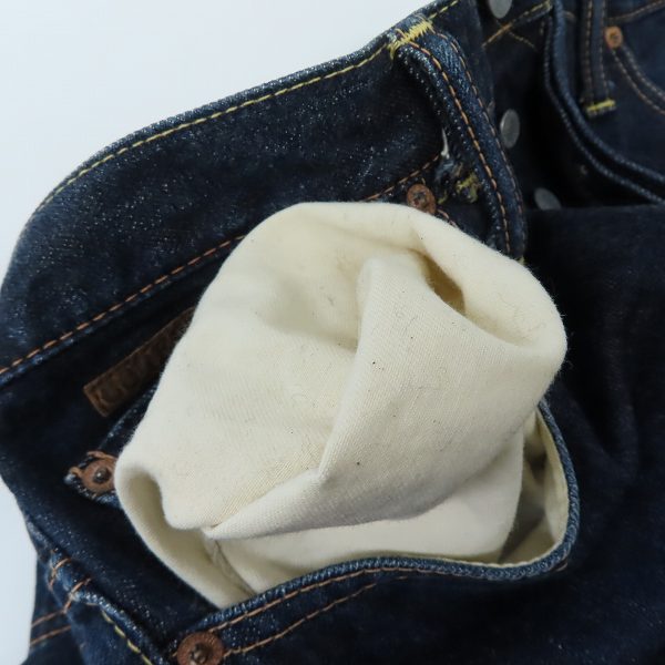 実際に弊社で買取させて頂いたCORE FIGHTER/コアファイター インディゴデニムパンツ/Mの画像 7枚目