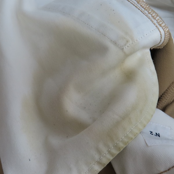 実際に弊社で買取させて頂いたRHC×BEDWIN&THE HEARTBREAKERS×Dickies ワークパンツ ベージュ 10L/2の画像 4枚目