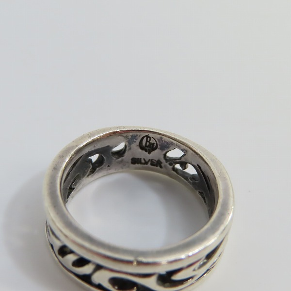 実際に弊社で買取させて頂いたBloodyMary/ブラッディマリー トライバル リング 9号/16.5号 2点セットの画像 5枚目