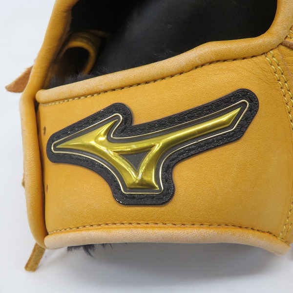 実際に弊社で買取させて頂いたmizuno/ミズノ FIELD GLISTER me/フィールドグリスター 軟式 内野手用 グローブ/グラブの画像 4枚目