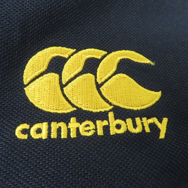 実際に弊社で買取させて頂いた【未使用】CANTERBURY OF NEWZEALAND/カンタベリー オブ ニュージーランド  ポロシャツ ロゴ刺繍 ネイビーＲＡ32095/XLの画像 5枚目