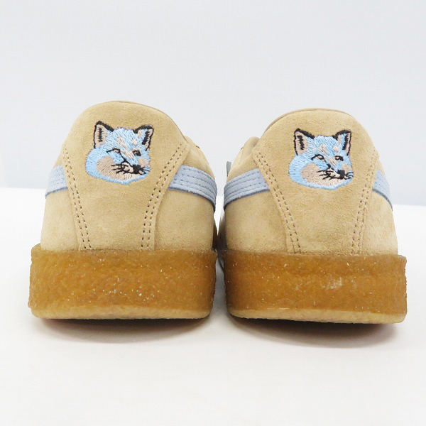 実際に弊社で買取させて頂いた【未使用】PUMA×Maison Kitsune/プーマ×メゾンキツネ SUEDE CREPE スニーカー/シューズ 381270-01/23の画像 1枚目