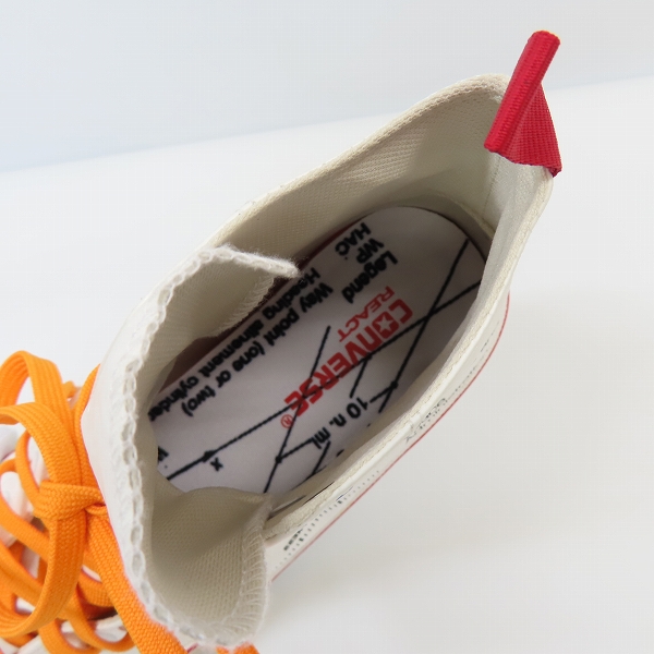 実際に弊社で買取させて頂いたCONVERSE/コンバース ALL STAR 100 SPACESUITS HI NASA スニーカー 1CL817/25の画像 4枚目