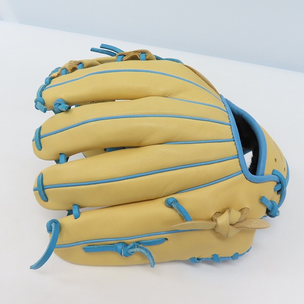 実際に弊社で買取させて頂いたHI-GOLD/ハイゴールド 己極シリーズ 軟式 内野手用 グローブ OKG-8816SPの画像 1枚目