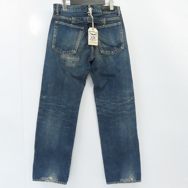 実際に弊社で買取させて頂いたCALEE/キャリー ダメージ/リペア加工デニムパンツ/32の画像 1枚目