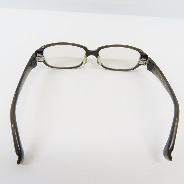 実際に弊社で買取させて頂いた999.9/フォーナインズ スクエア型 度入り眼鏡 メガネフレーム/NP-81の画像 3枚目