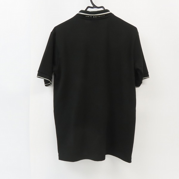 実際に弊社で買取させて頂いた【未使用】CANTERBURY OF NEWZEALAND/カンタベリー オブ ニュージーランド  ポロシャツ ロゴ刺繍 ブラック ＲＡ32095/XLの画像 1枚目